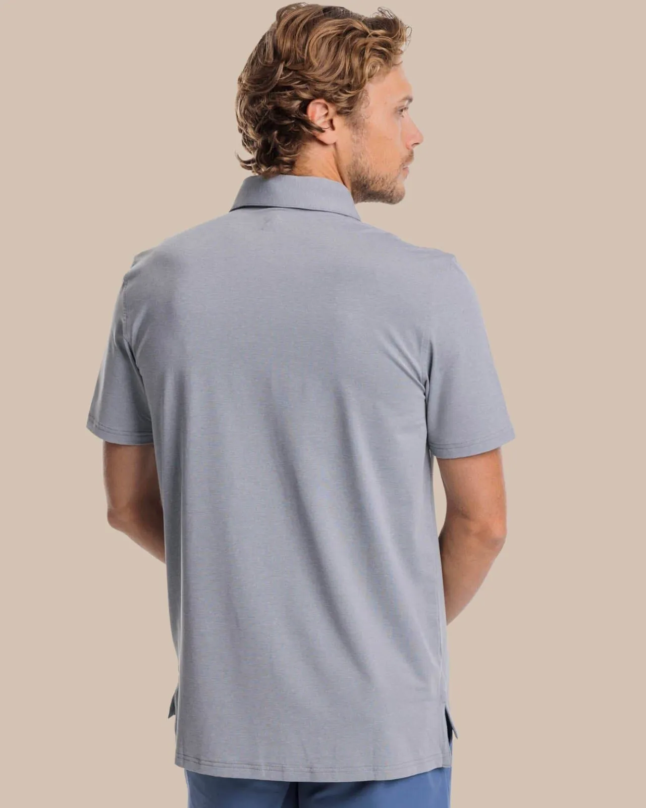 Southern Tide Brrr°®-Eeze Heather Performance Polo Shirt Fashion