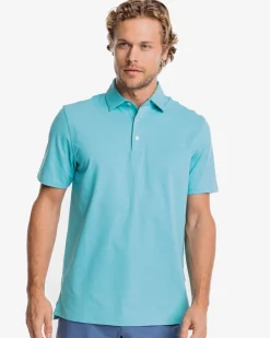 Southern Tide Brrr°®-Eeze Heather Performance Polo Shirt Fashion