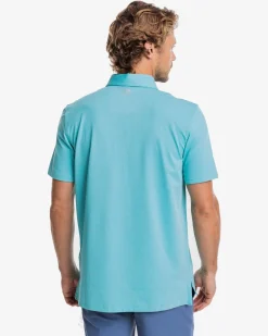 Southern Tide Brrr°®-Eeze Heather Performance Polo Shirt Fashion