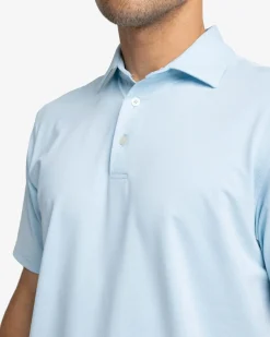 Southern Tide Brrr°®-Eeze Heather Performance Polo Shirt Fashion