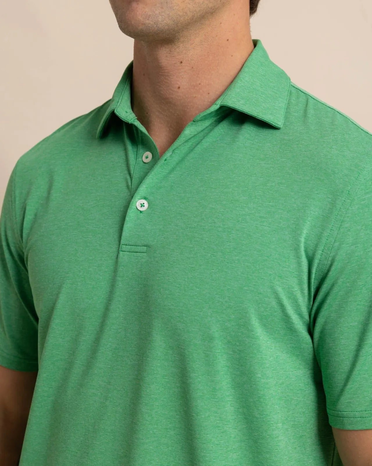 Southern Tide Brrr°®-Eeze Heather Performance Polo Shirt Fashion