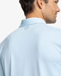 Southern Tide Brrr°®-Eeze Heather Performance Polo Shirt Fashion