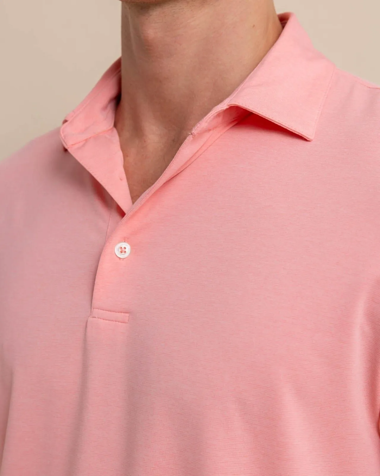 Southern Tide Brrr°®-Eeze Heather Performance Polo Shirt Fashion