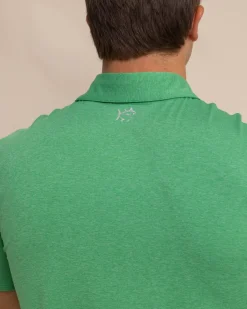 Southern Tide Brrr°®-Eeze Heather Performance Polo Shirt Fashion