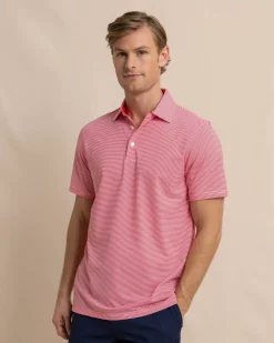 Southern Tide Brrr°-Eeze Meadowbrook Stripe Polo Fashion