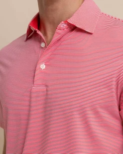 Southern Tide Brrr°-Eeze Meadowbrook Stripe Polo Fashion