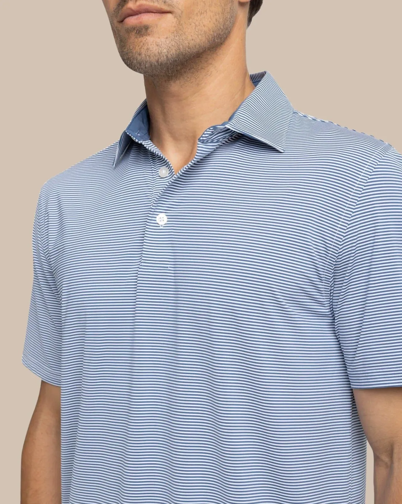Southern Tide Brrr°-Eeze Meadowbrook Stripe Polo Fashion