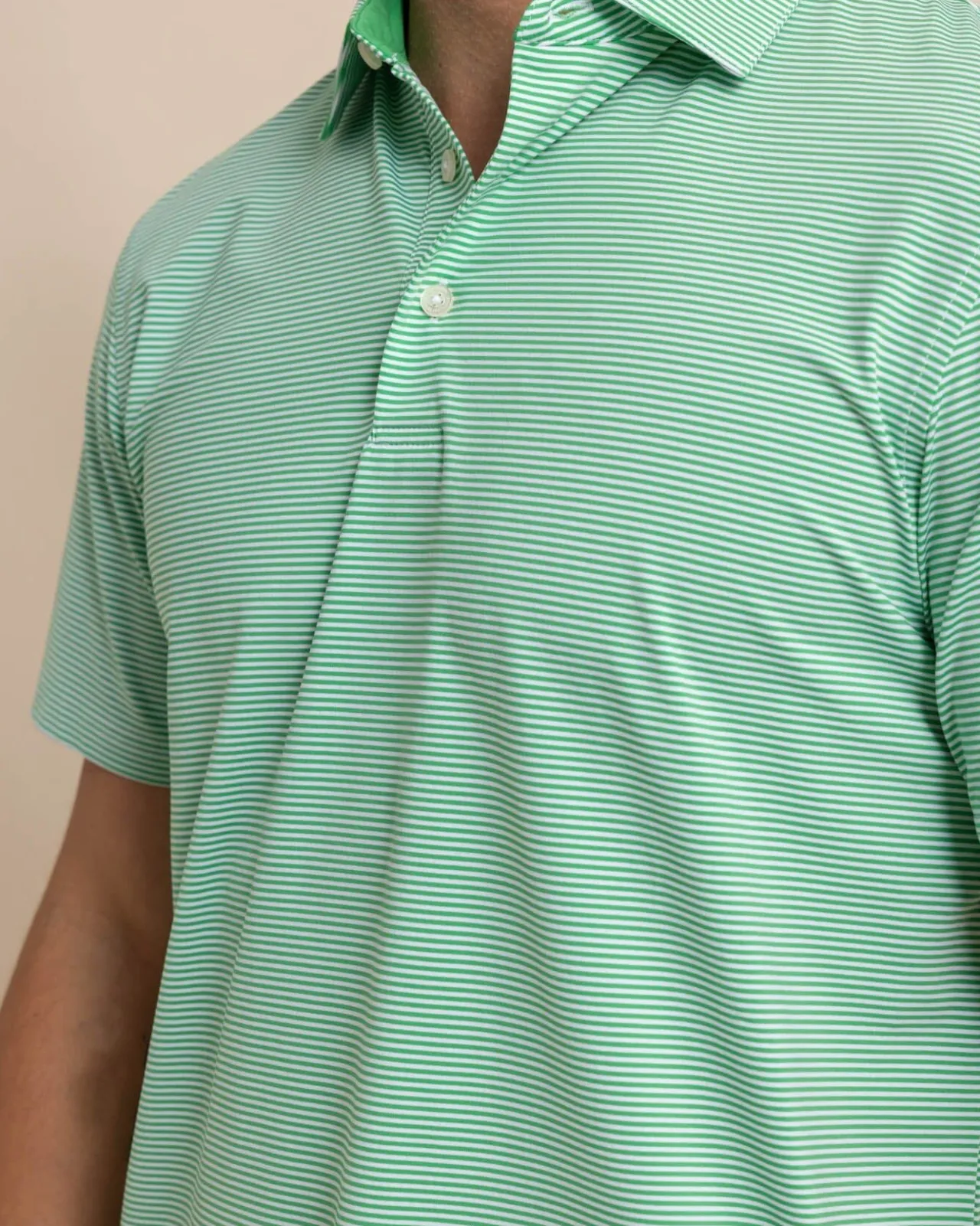 Southern Tide Brrr°-Eeze Meadowbrook Stripe Polo Fashion
