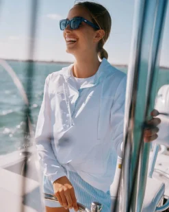 Southern Tide Calie Pop Placket Popover Discount