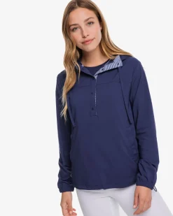 Southern Tide Calie Pop Placket Popover Sale