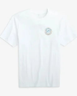 Southern Tide Call Me Old Fashioned T-Shirt Classic White Cheap