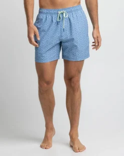 Southern Tide Casual Water Swim Trunk Coronet Blue Clearance