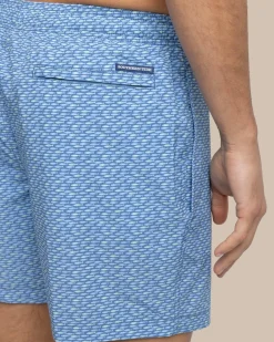 Southern Tide Casual Water Swim Trunk Coronet Blue Clearance