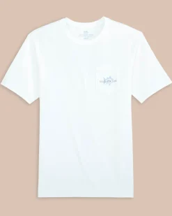 Southern Tide Channel Marker Short Sleeve T-Shirt Classic White Online