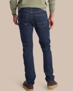 Southern Tide Charleston Denim Jeans Rinse Cheap