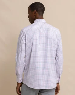 Southern Tide Charleston Larkin Check Long Sleeve Sport Shirt Flash Sale