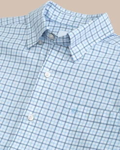 Southern Tide Charleston Larkin Check Long Sleeve Sport Shirt Flash Sale