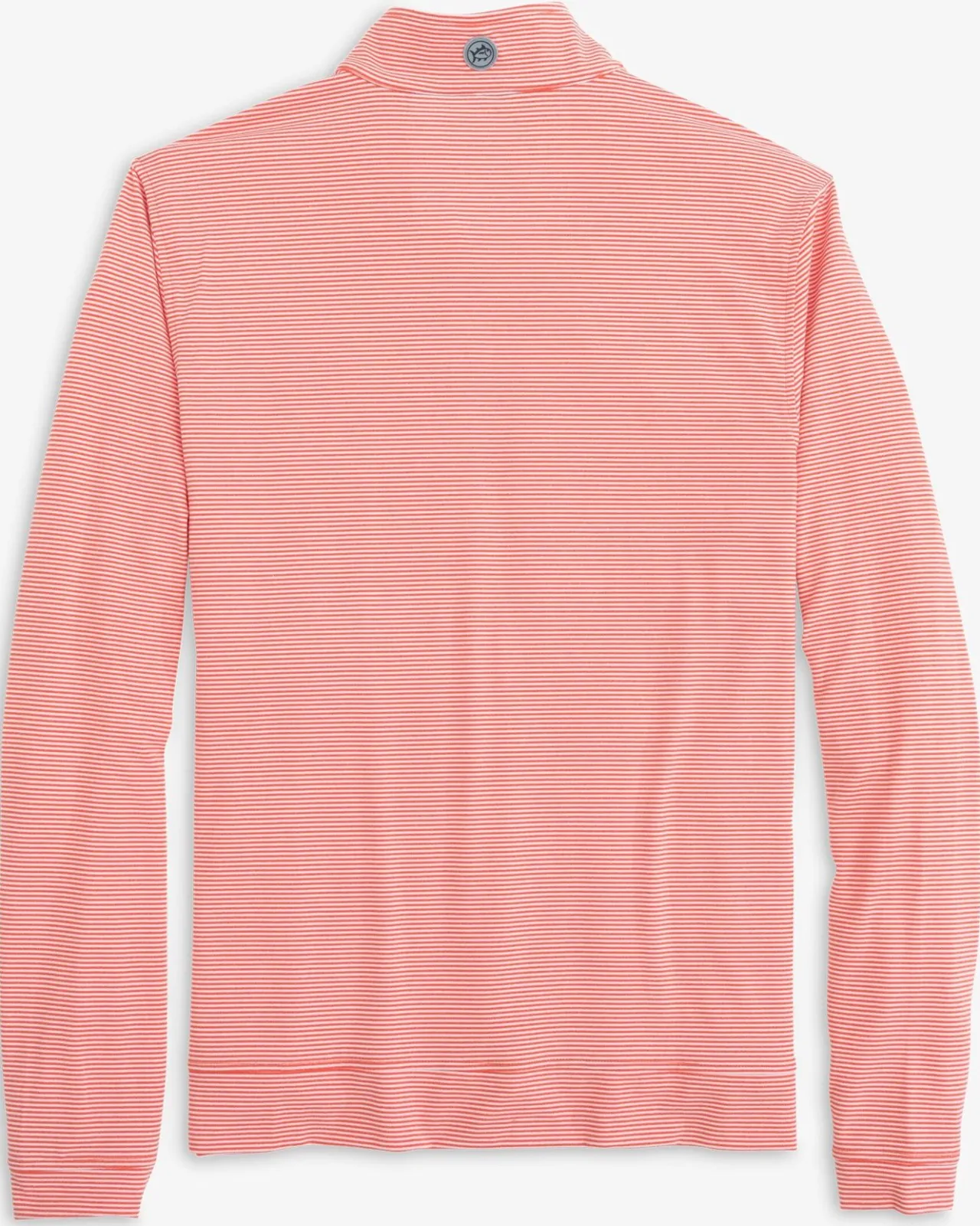 Southern Tide Clemson Tigers Cruiser Micro-Stripe Heather Quarter Zip Cheap