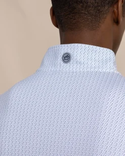 Southern Tide Clubbin' It Print Cruiser Quarter Zip Outlet