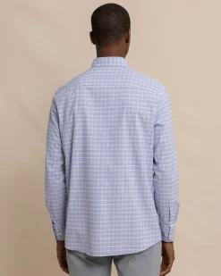 Southern Tide Coastal Passage Trailside Plaid Long Sleeve Sport Shirt Best Sale
