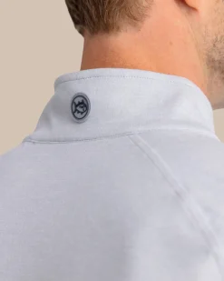 Southern Tide Cruiser Heather Quarter Zip Pullover Best
