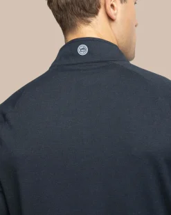 Southern Tide Cruiser Heather Quarter Zip Pullover Best