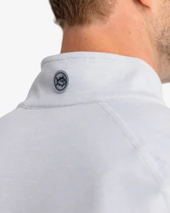 Southern Tide Cruiser Heather Quarter Zip Pullover Best