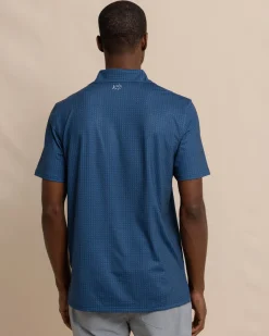 Southern Tide Driver Clubbin It Printed Polo New