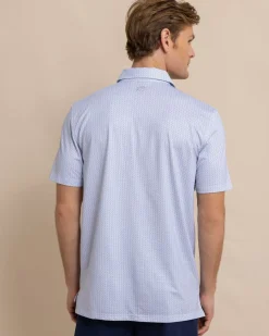 Southern Tide Driver Clubbin It Printed Polo New