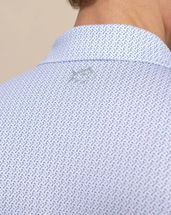 Southern Tide Driver Clubbin It Printed Polo New