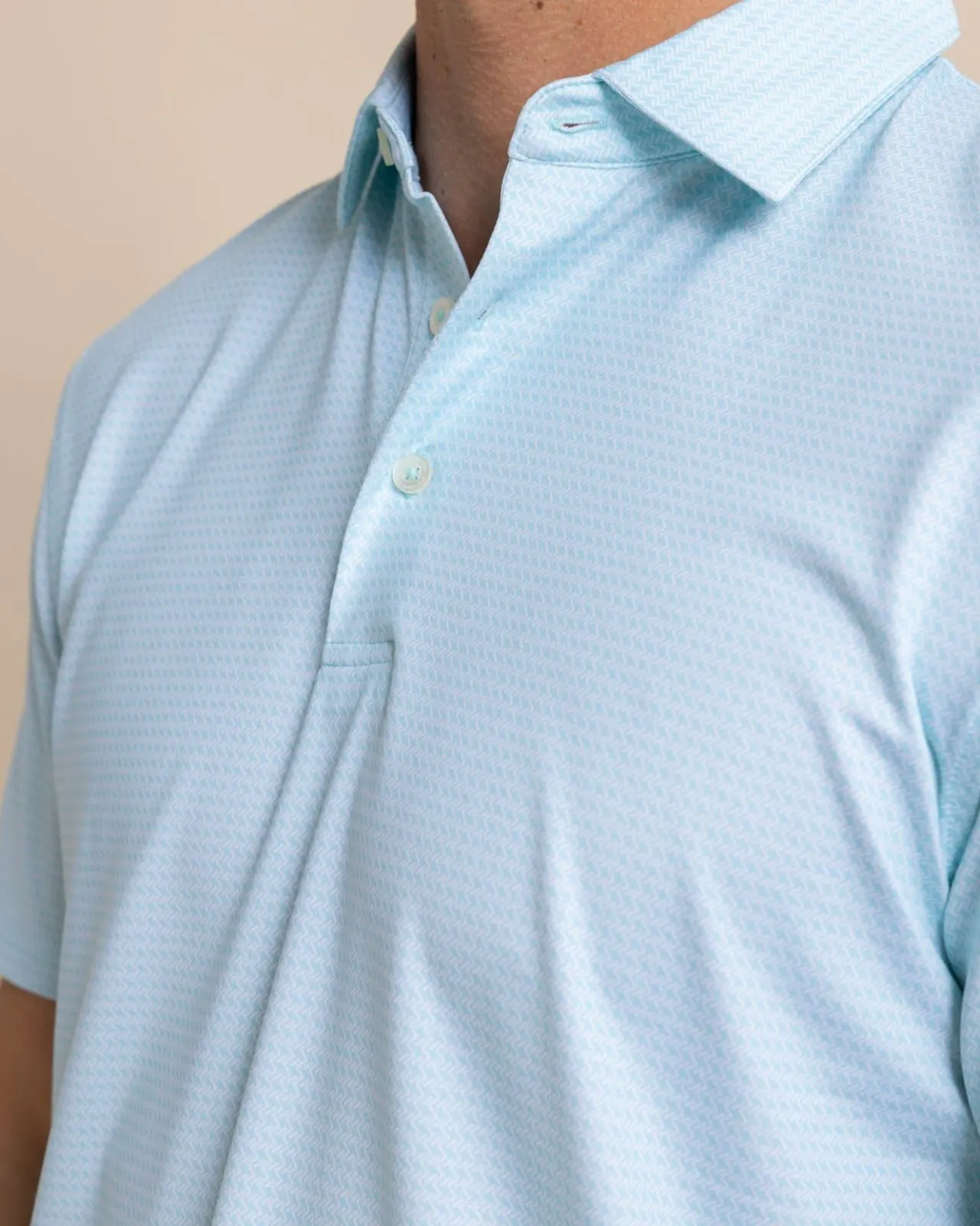 Southern Tide Driver Getting Ziggy With It Printed Polo Online