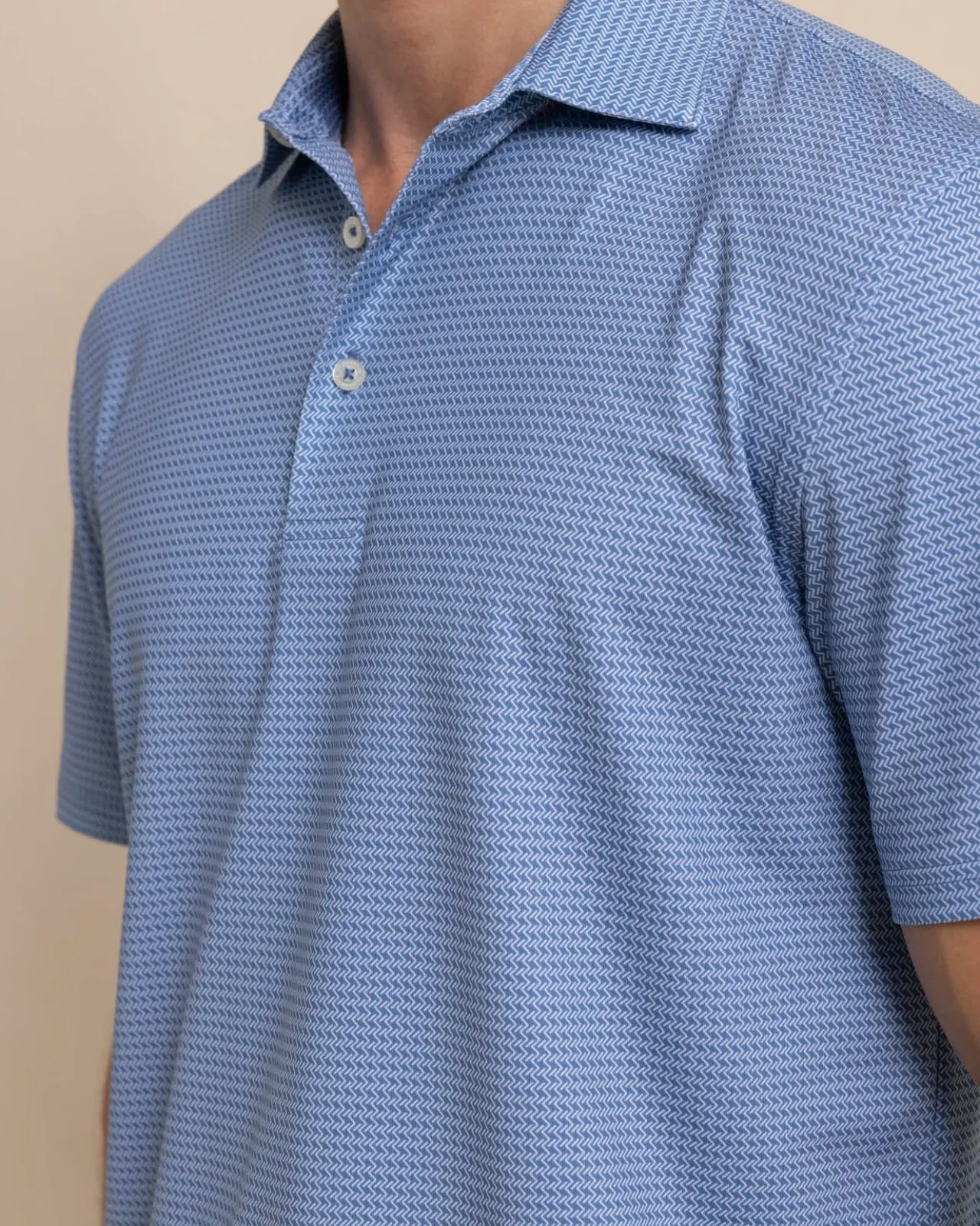 Southern Tide Driver Getting Ziggy With It Printed Polo Online