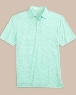 Southern Tide Driver Over Clubbing Print Performance Polo Shirt Discount