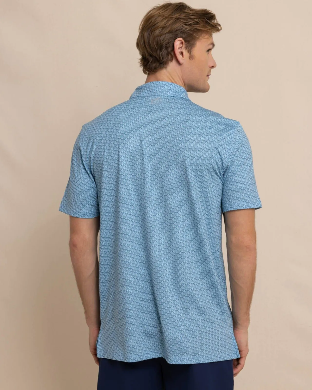 Southern Tide Driver Vacation Views Printed Polo Cheap