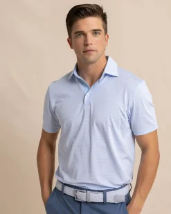 Southern Tide Driver Verdae Stripe Polo Clearance