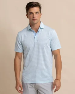 Southern Tide Driver Verdae Stripe Polo Clearance