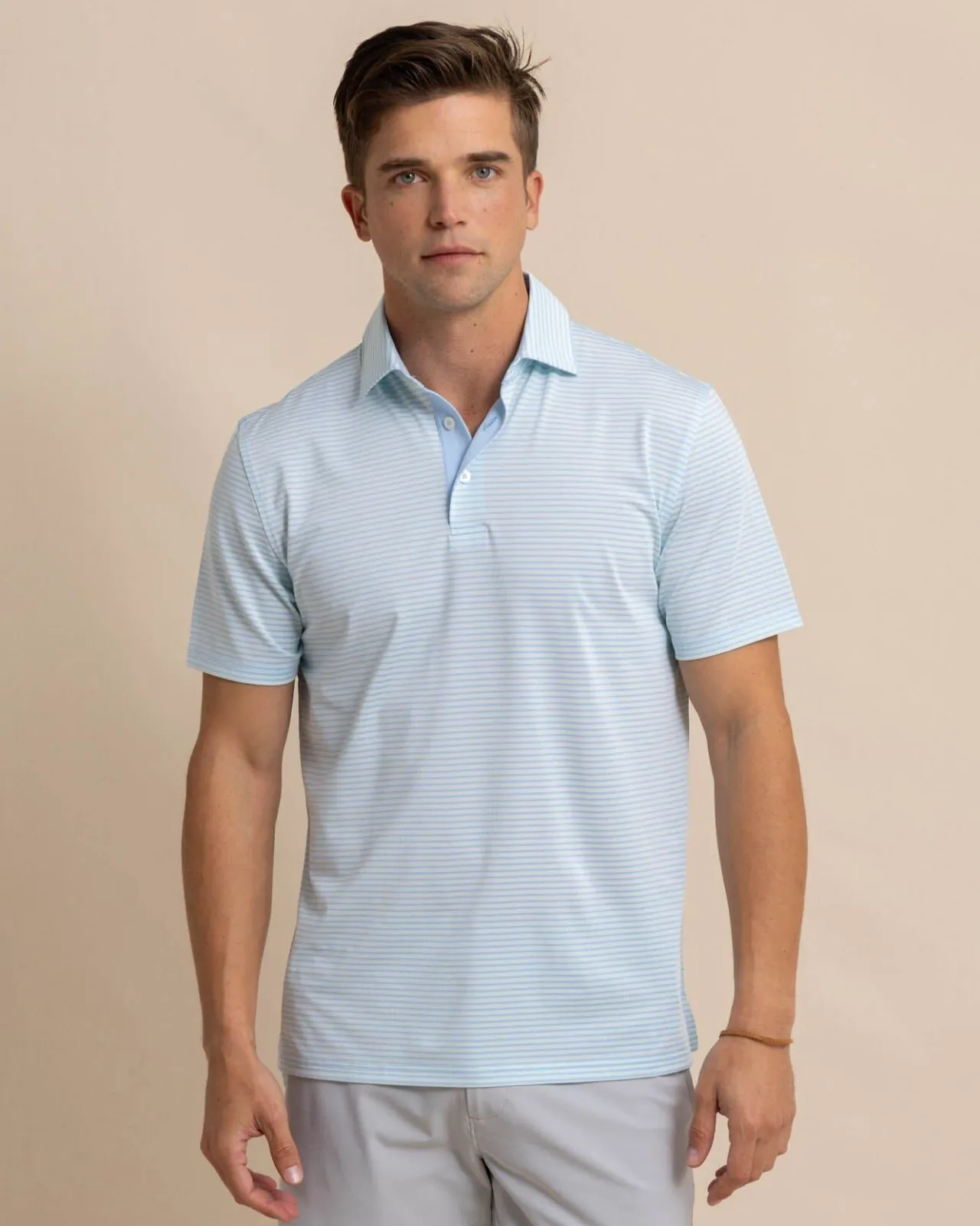 Southern Tide Driver Verdae Stripe Polo Clearance