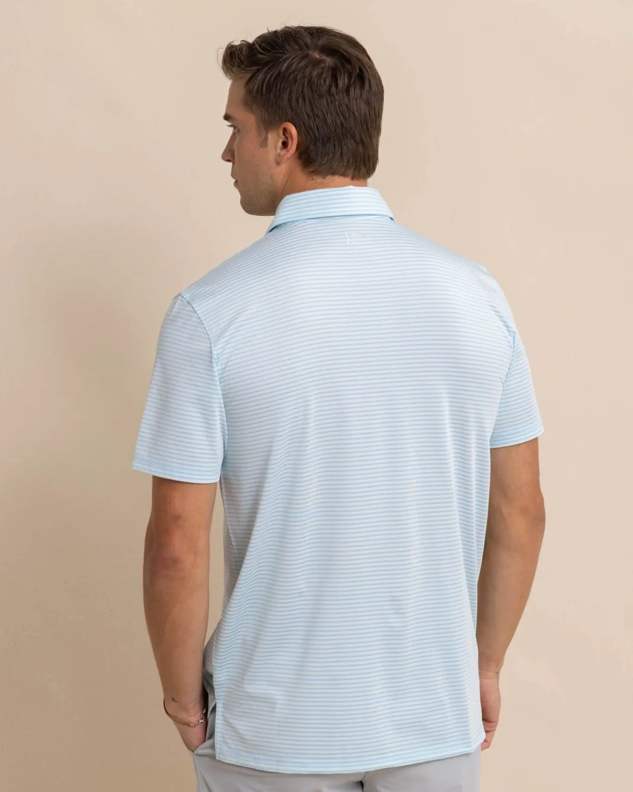 Southern Tide Driver Verdae Stripe Polo Clearance