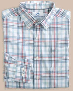 Southern Tide Durwood Plaid Intercoastal Sport Shirt Best