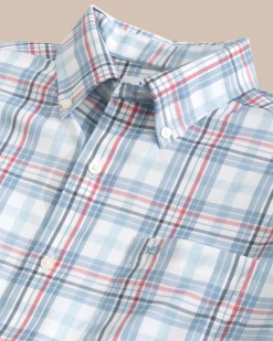 Southern Tide Durwood Plaid Intercoastal Sport Shirt Best