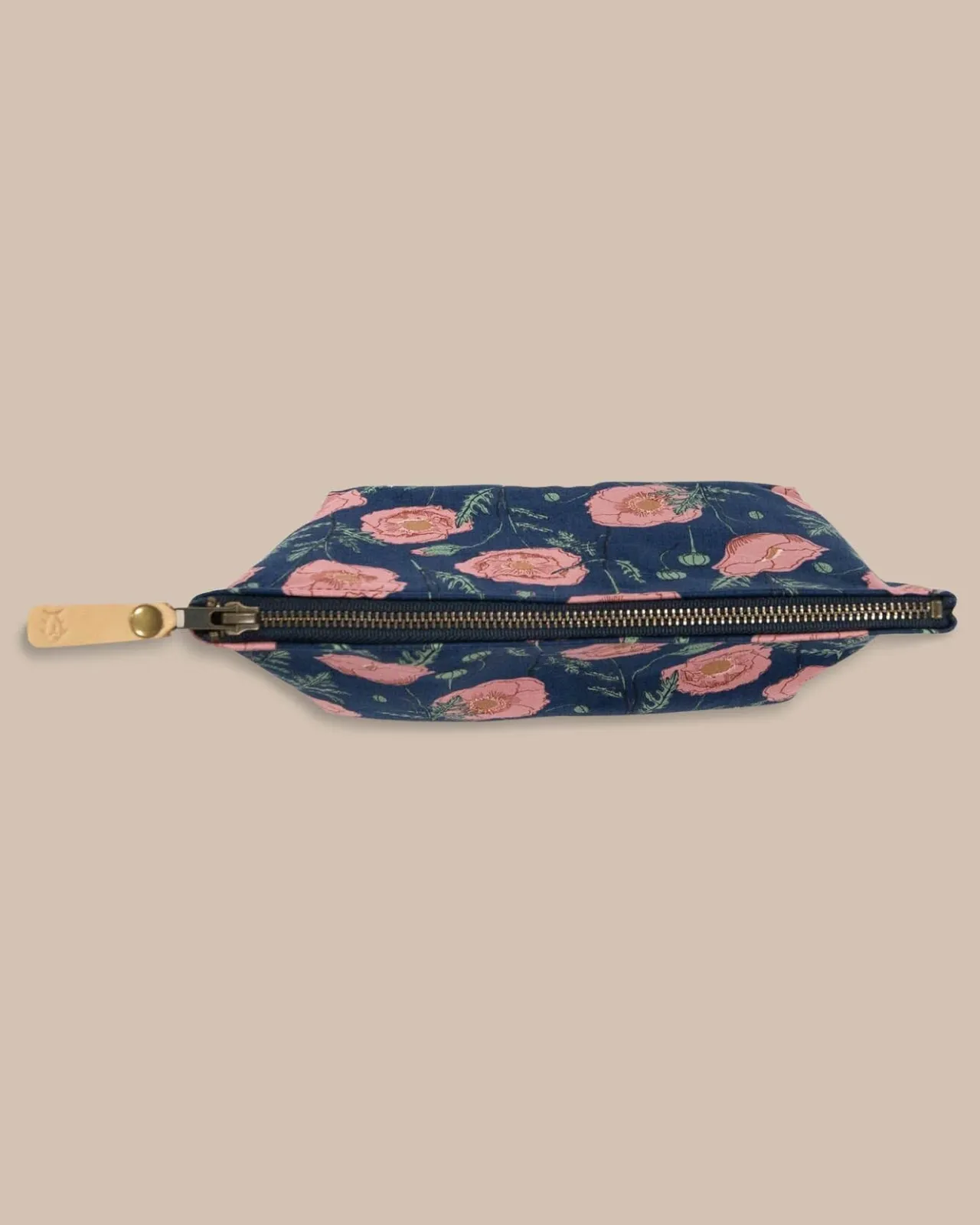 Southern Tide Floral Travel Pouch Navy Cheap
