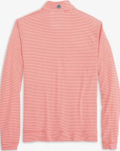 Southern Tide Florida Gators Cruiser Micro-Stripe Heather Quarter Zip Online