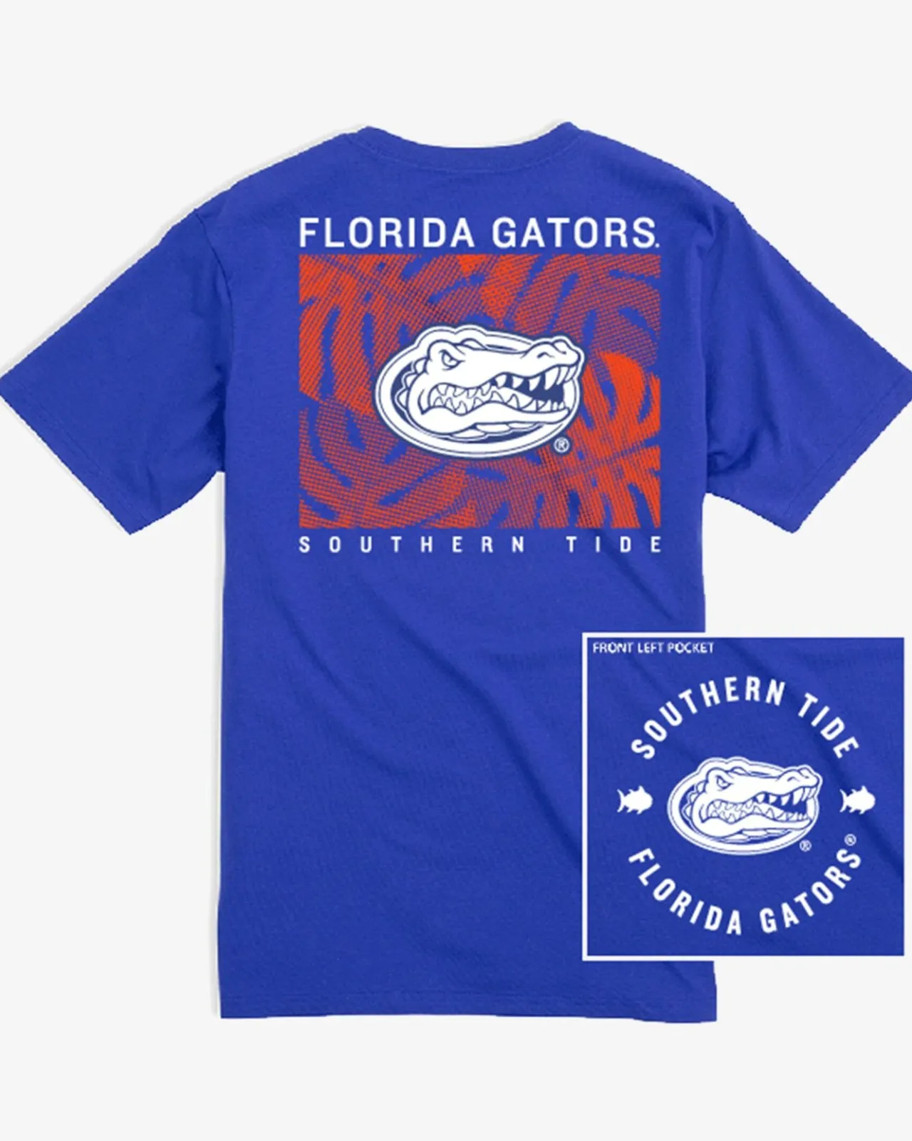 Southern Tide Florida Gators Halftone Monstera T-Shirt Best