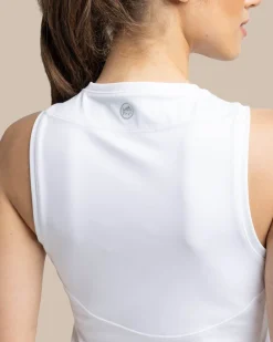 Southern Tide Frances Zip Front Performance Dress Clearance