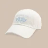Southern Tide Game, Set, Match Leather Strap Hat White Cheap