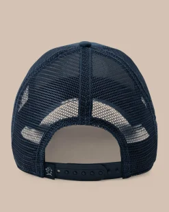 Southern Tide Georgia Patch Performance Trucker Hat Seven Seas Blue Discount