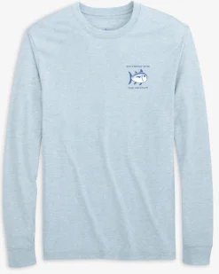 Southern Tide Heather Original Skipjack Long Sleeve T-Shirt Store