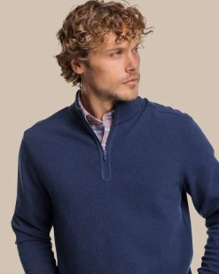 Southern Tide Heather Outbound Quarter Zip Hot