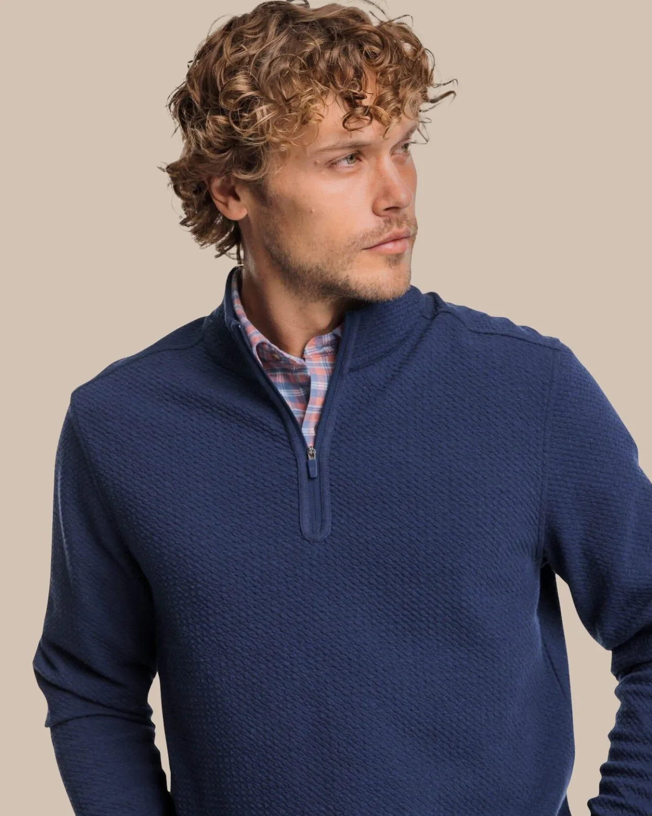 Southern Tide Heather Outbound Quarter Zip Hot