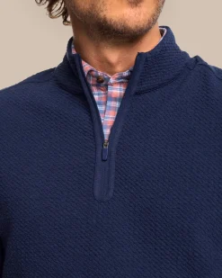 Southern Tide Heather Outbound Quarter Zip Hot